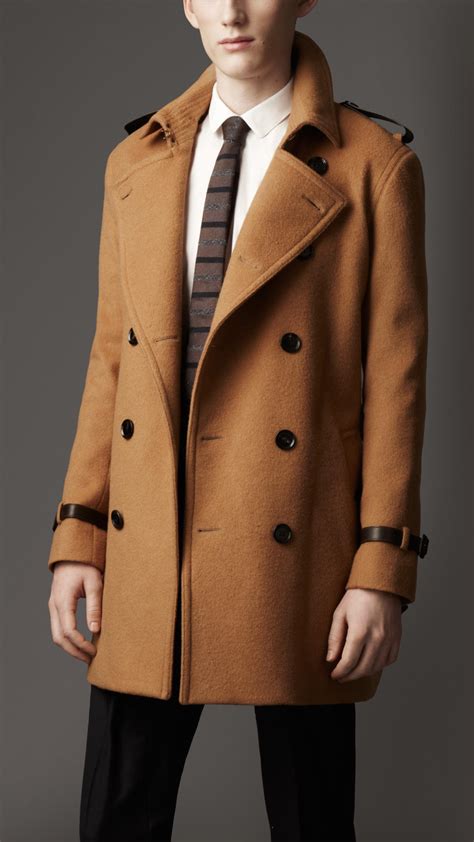 burberry camel coat mens|Burberry cashmere overcoat.